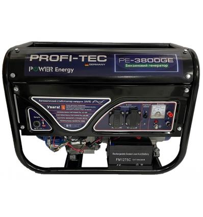Генератор бензиновый PROFI-TEC PE-3800GE