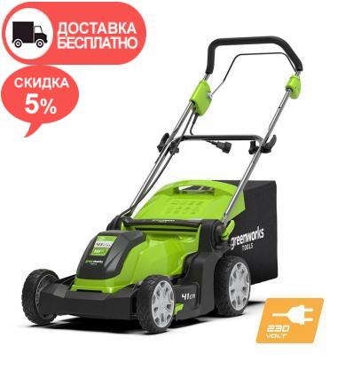 Электрическая газонокосилка Greenworks GLM1241